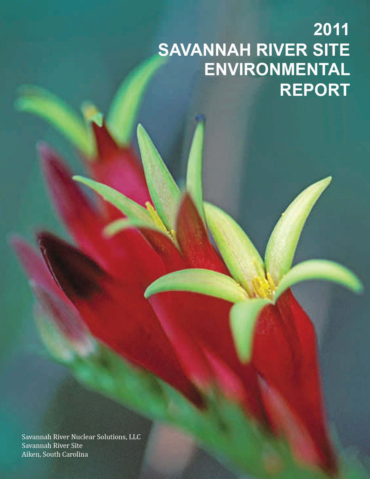 2011 SRS Environmental Report Cover