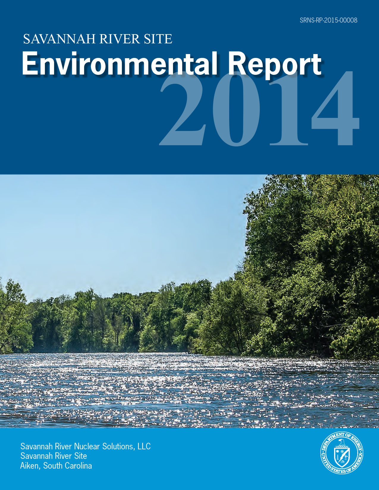 2014 SRS Environmental Report Cover