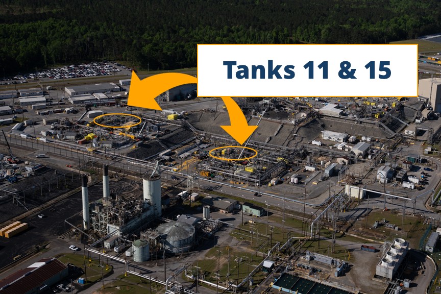 Two More SRS Tanks Ready for Sampling, Analysis on Road to Closure