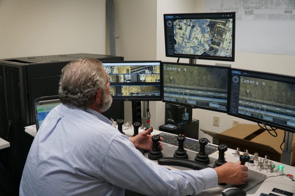SRS Deploys Simulator to Train New Generation of Crane Operators