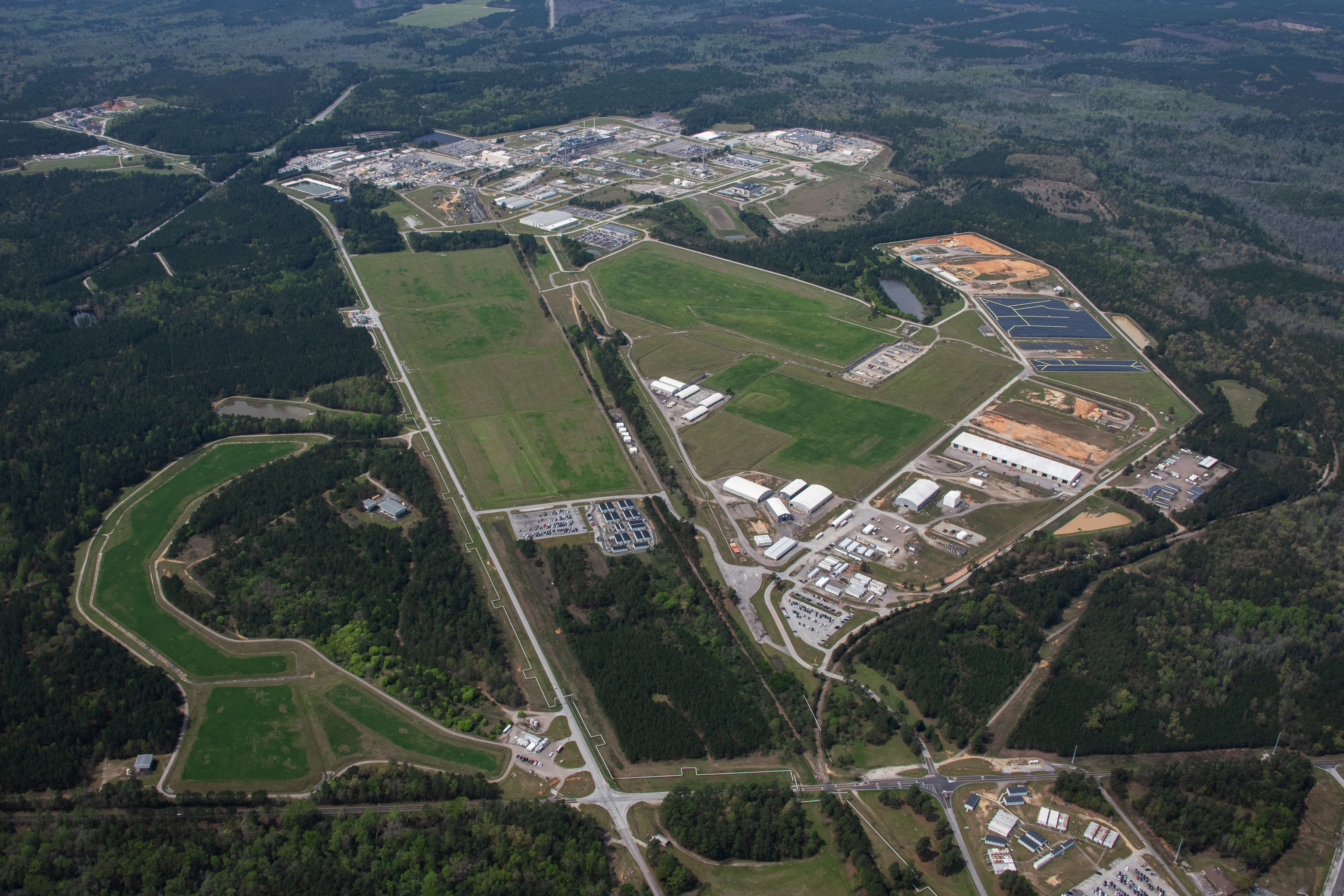 E Area Burial Grounds Aerial Photo