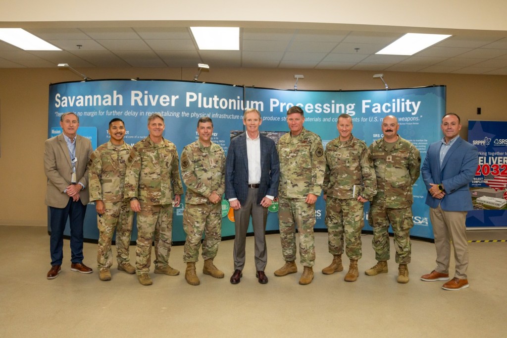 Savannah River Site hosts top U.S. Air Force officials