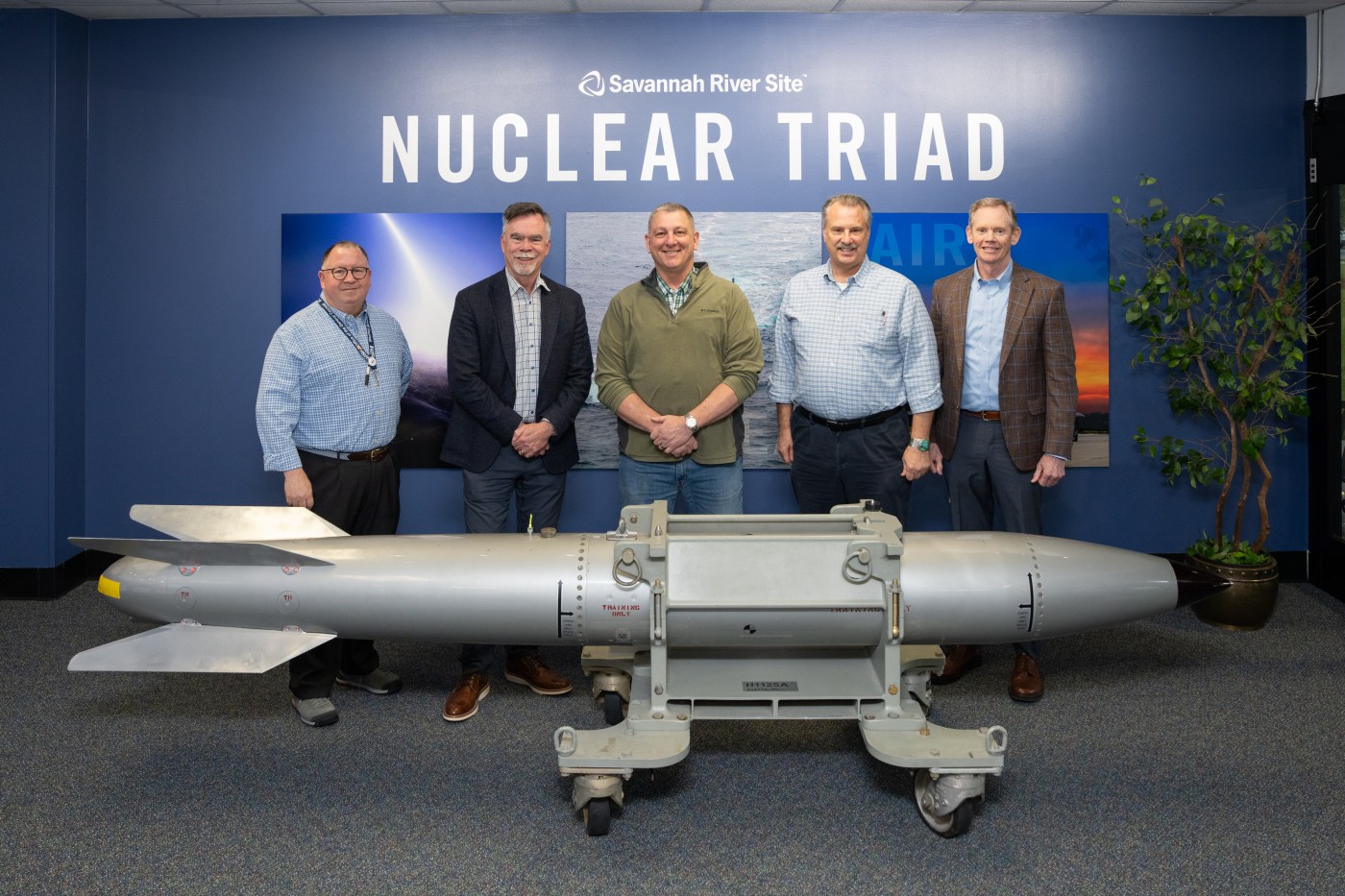 NNSA Principal Deputy Administrator Scott Pappano makes first visit to SRS