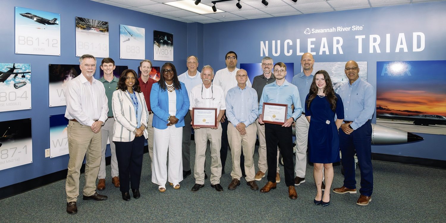 SRS honored with NNSA CIO Achievement awards