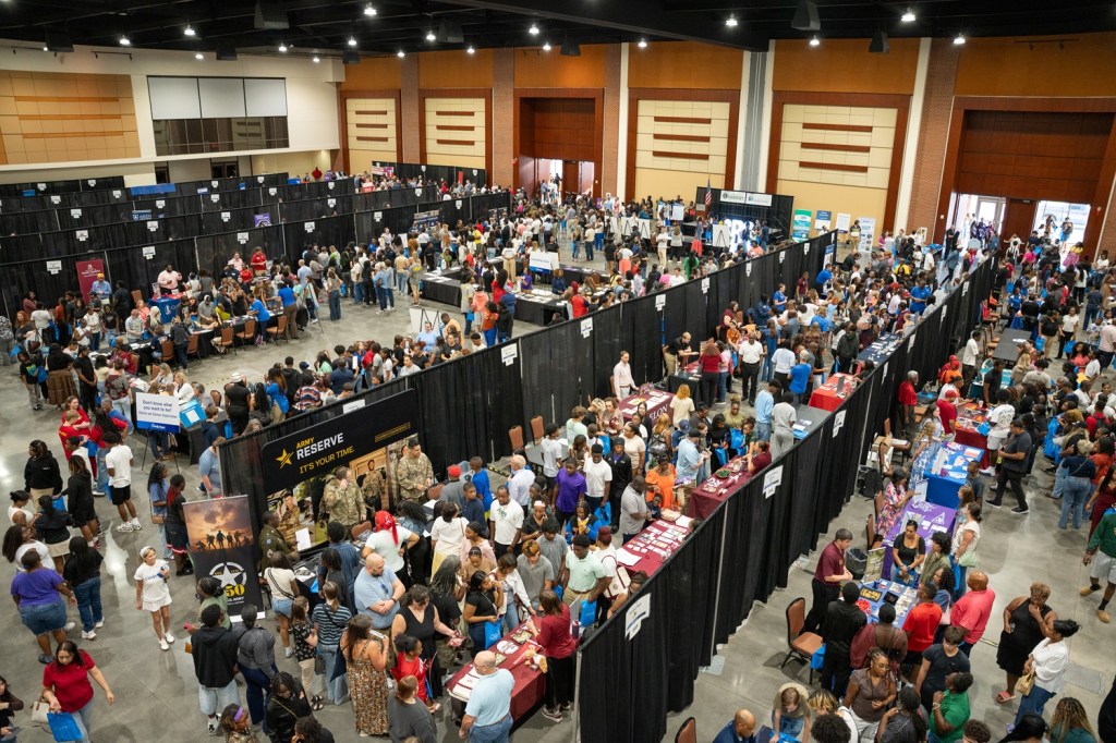 Over 6,000 attendees visited the Augusta Convention Center in search of higher education opportunities.