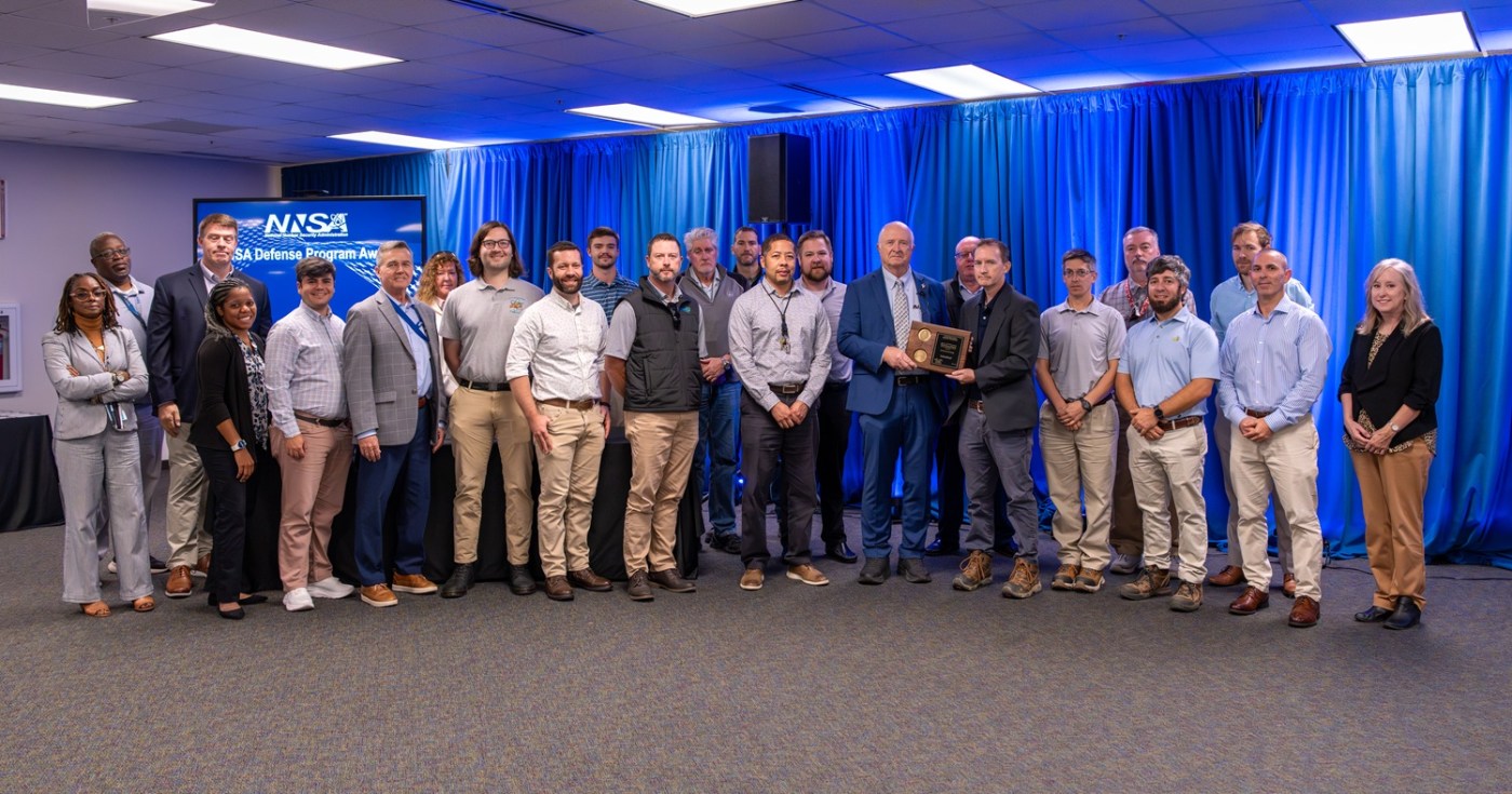 SRS teams honored with Defense Programs Award of Excellence